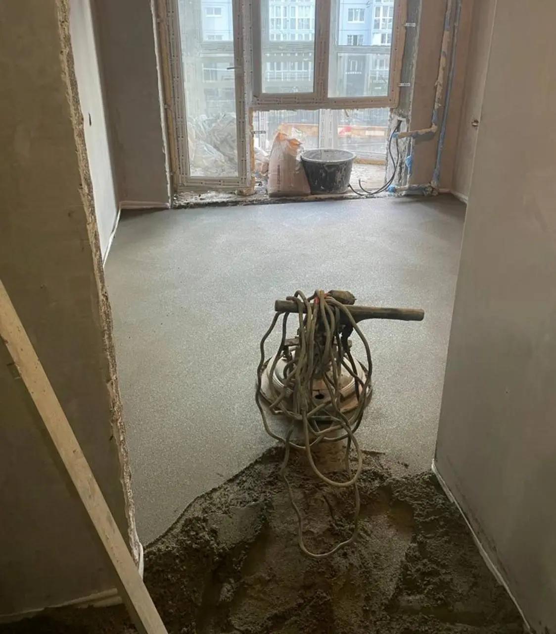 Полусухая стяжка